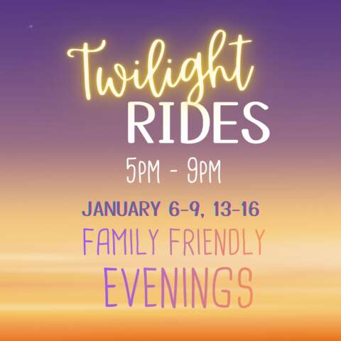Summer Twilights 5-9pm sessions select dates in January